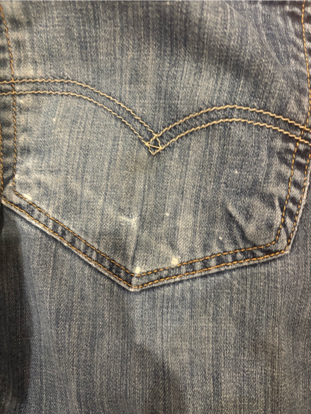Levi’s 505 Men’s Jeans 36x34 Medium Wash Straight Leg Classic Denim - Picture 9 of 11